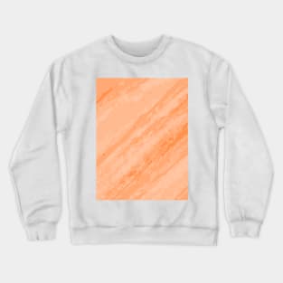 Abstract orange pastel pattern Crewneck Sweatshirt